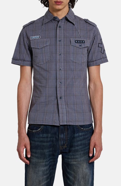 Scout Check Short Sleeve Button-Up Shirt