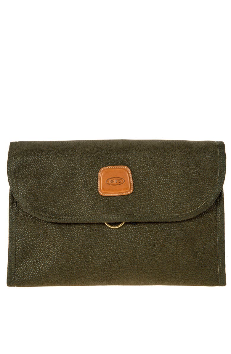 Bric's Life Tri-fold Traveler, Alternate, color, Olive
