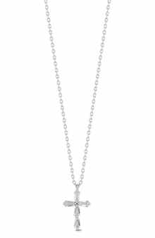 GLAZE JEWELRY CZ Cross Pendant Necklace