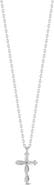 GLAZE JEWELRY CZ Cross Pendant Necklace
