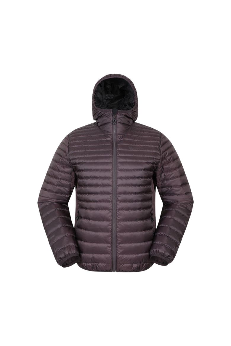 Hybrid Extreme Featherweight Down Filled Hooded Jacket, Main, color, Dark Brown