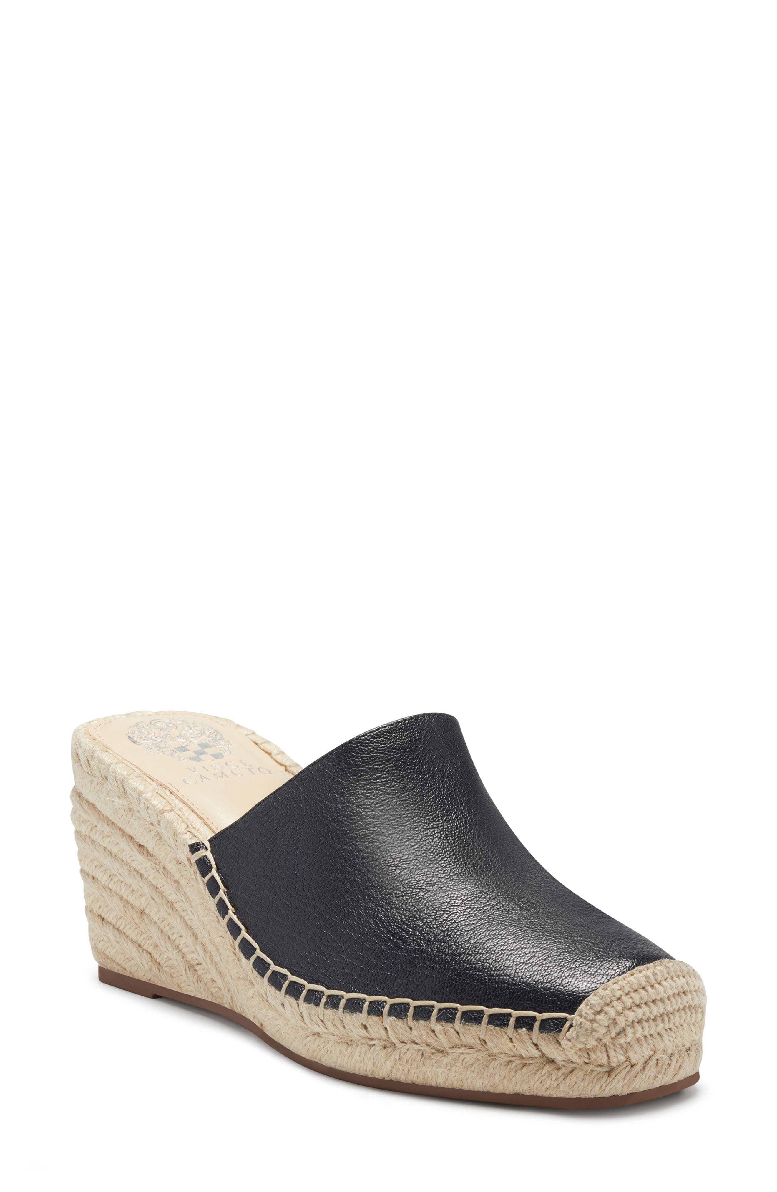Kordinan Espadrille Mule, Main, color, BLACK
