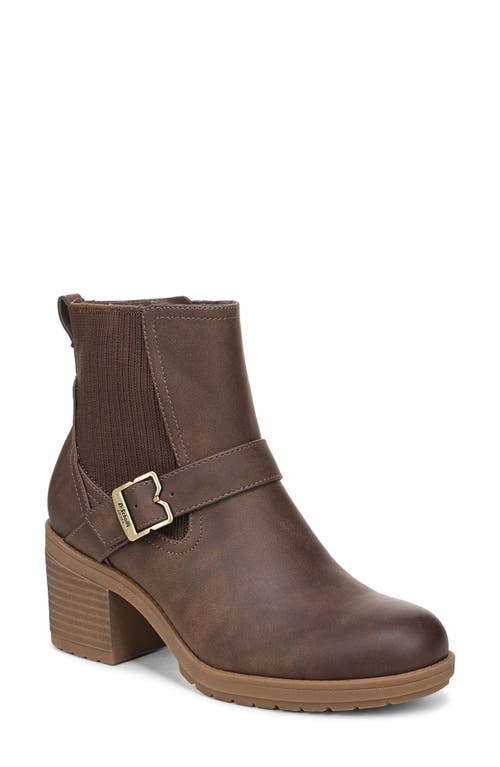 Dr. Scholl's Parker Platform Bootie In Brown