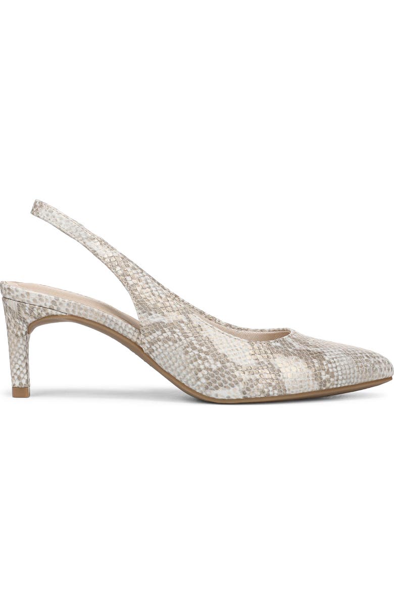 LifeStride Annalise Slingback Pump, Alternate, color, Bone Multi