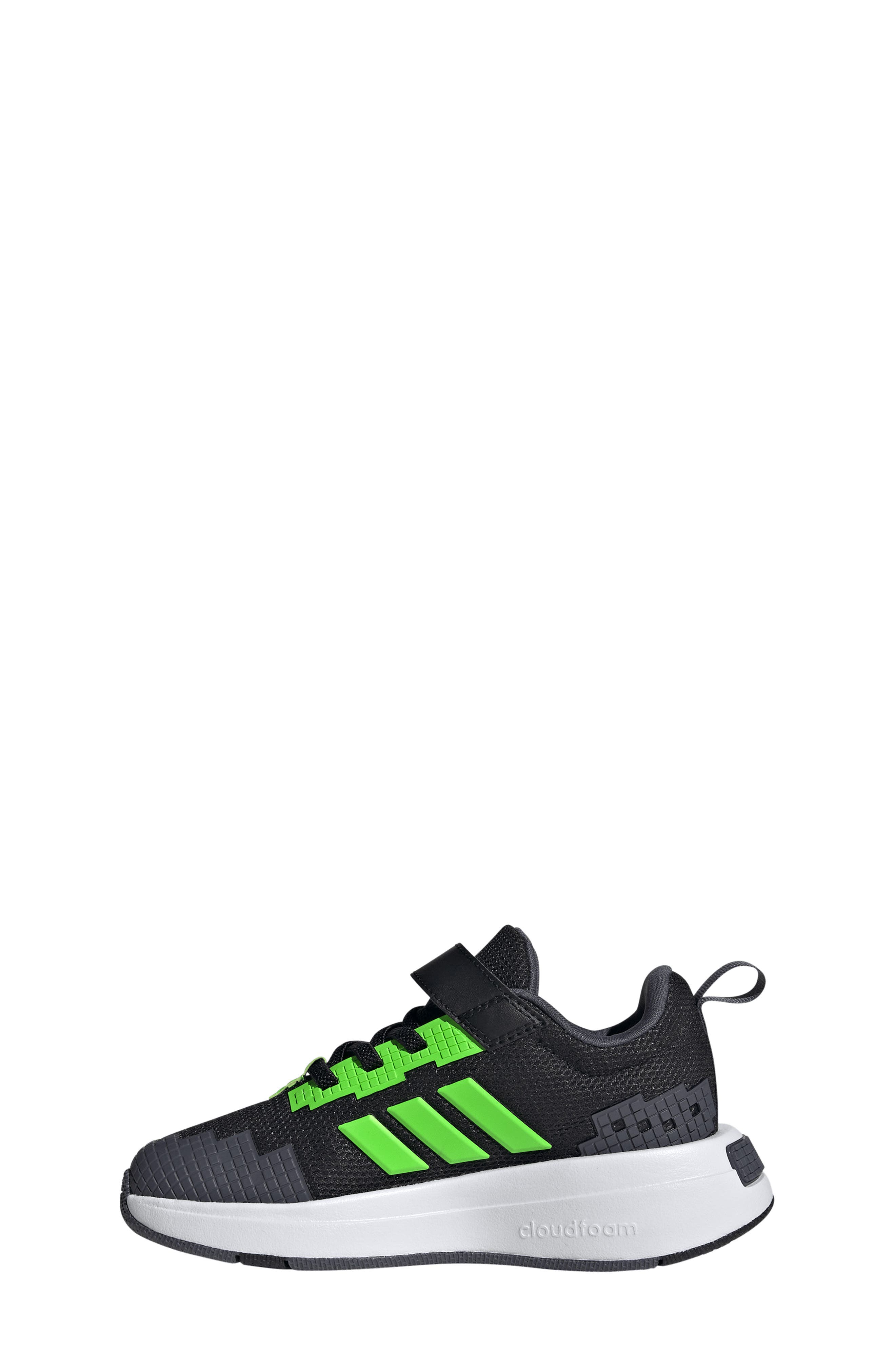 adidas Kids' Minecraft Sneaker, Alternate, color, Black/ White/ Aurora