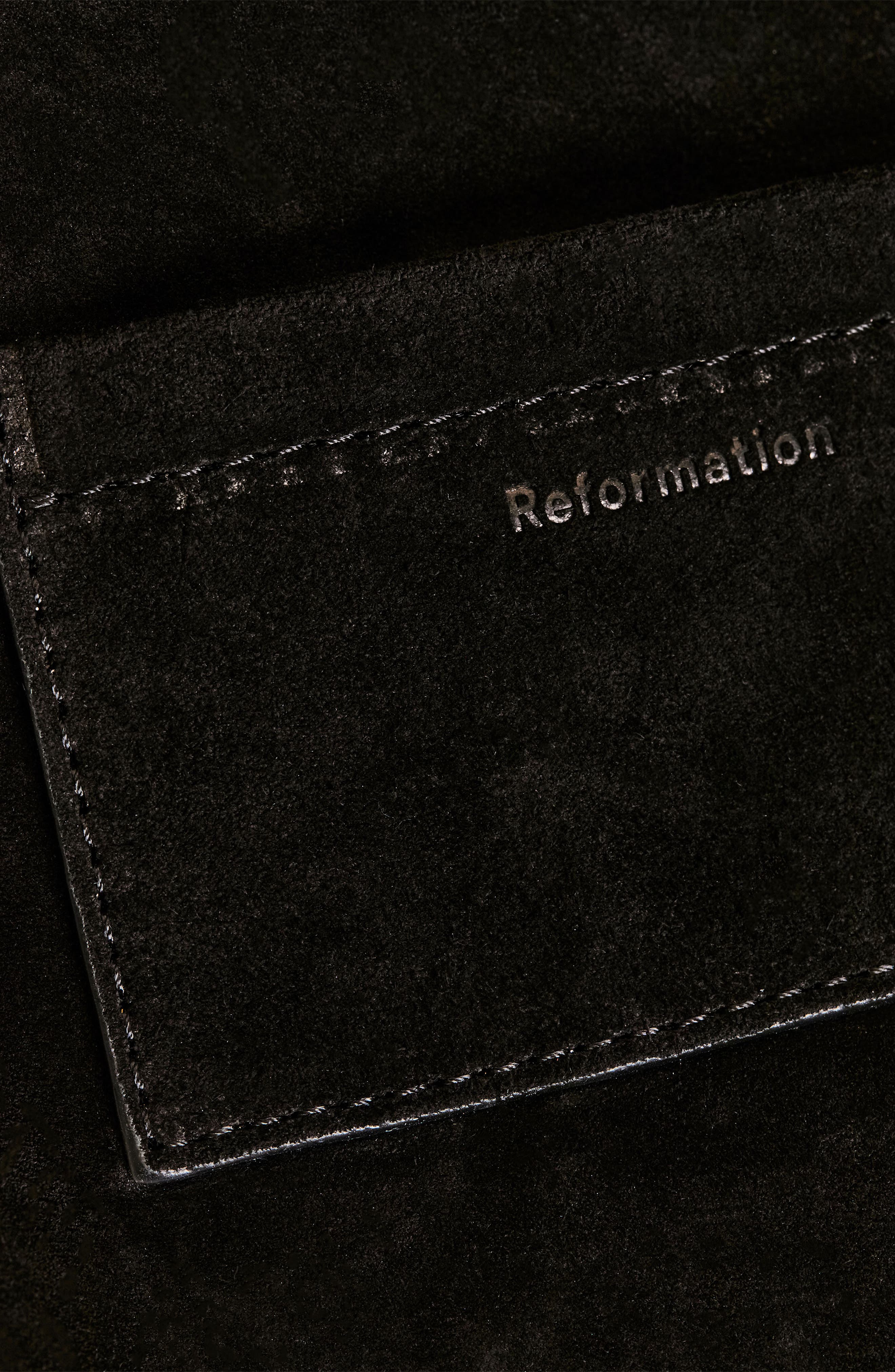 Reformation Small Silvana Bucket Bag, Alternate, color, 