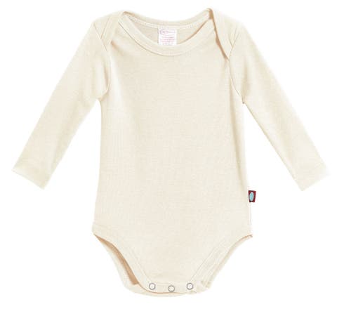 Baby Unisex Super-Soft Organic 100% Cotton Long Sleeve Bodysuit