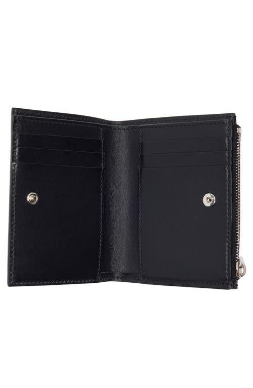 Off-white For Money Zip Leather Card Case In Multi