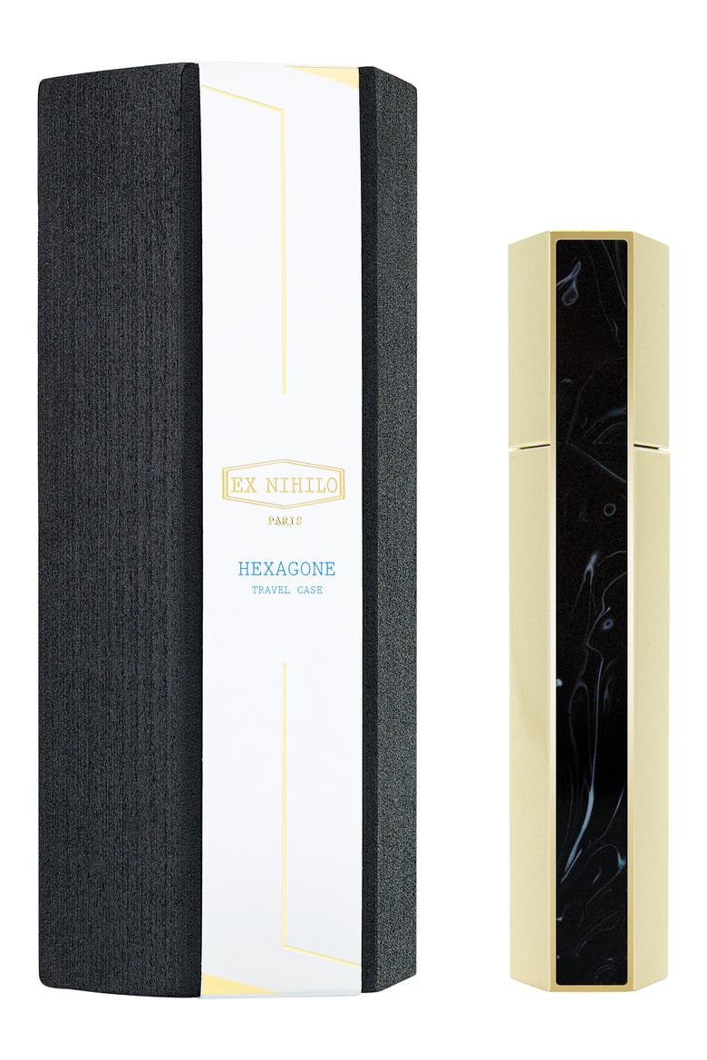 Hexagone Fragrance Travel Case, Main, color, NO COLOR