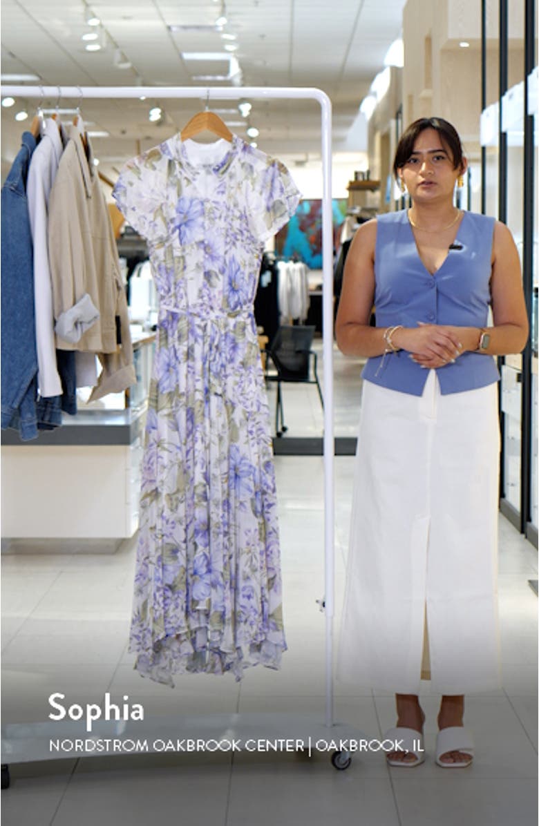 Freya Flutter Sleeve Midi Dress, sales video thumbnail