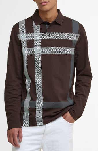 Blaine Tartan Long Sleeve Polo
