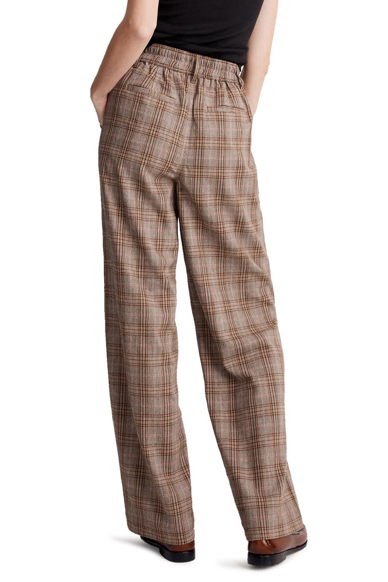 Neale Straight Leg Pants, Alternate, color, IVAN TARTAN PLAID