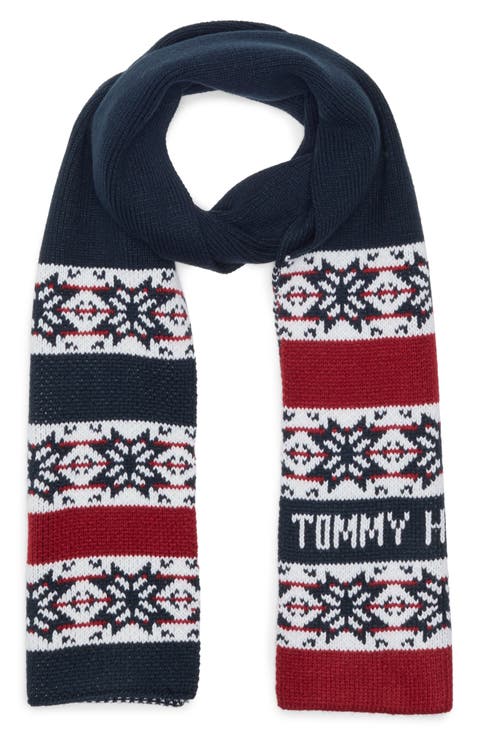 Snowflake Fair Isle Scarf