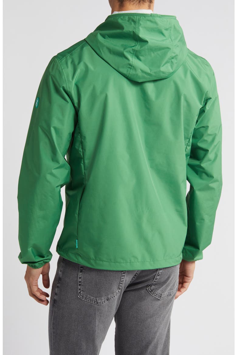 Zayn Hooded Rain Jacket, Alternate, color, RAINFOREST GREEN