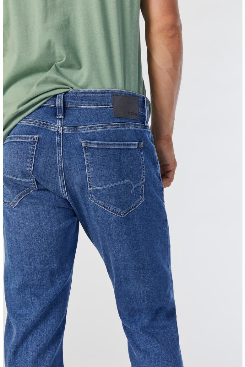Marcus Slim Straight Leg Jeans, Alternate, color, INDIGO BRUSHED TUCSON