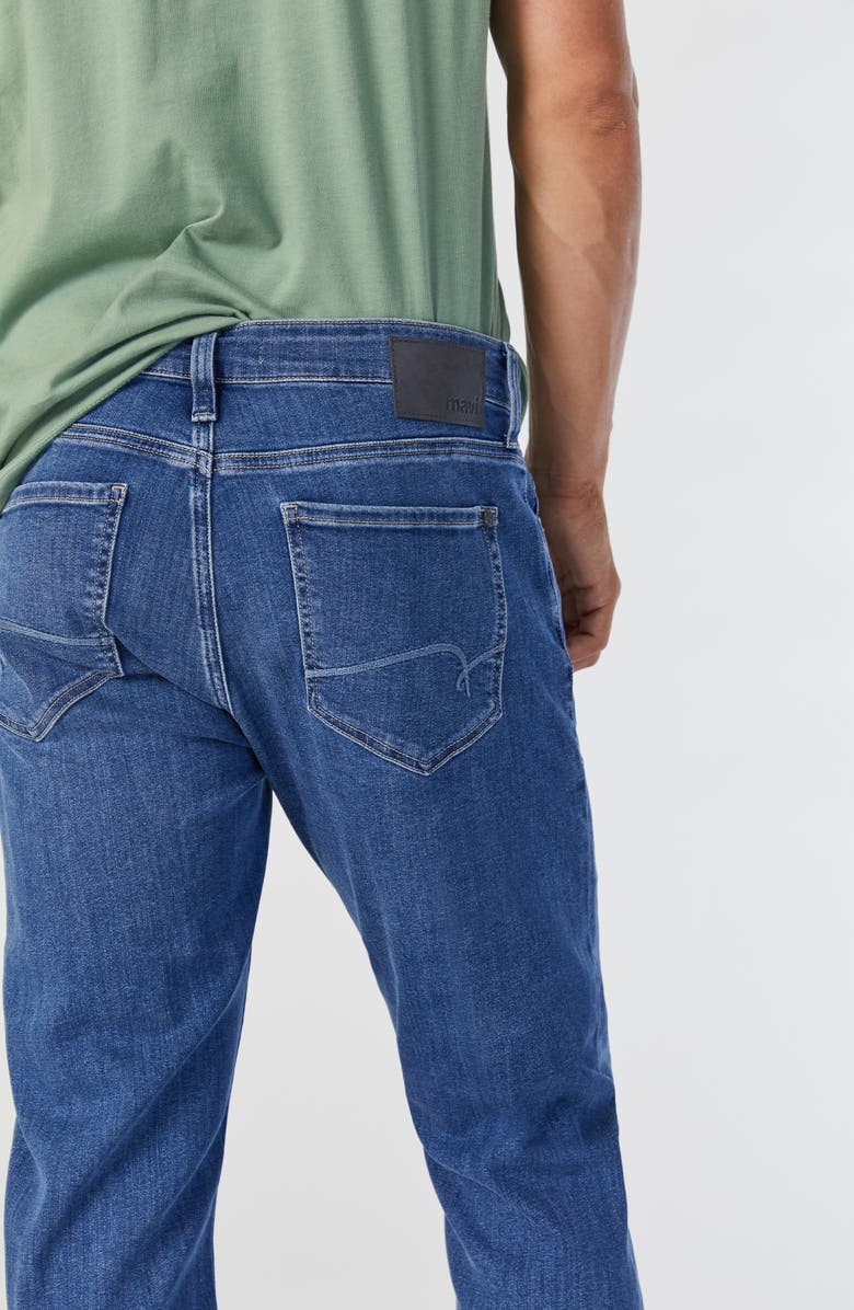 Mavi Jeans Marcus Slim Straight Leg Jeans, Alternate, color, Indigo Brushed Tucson