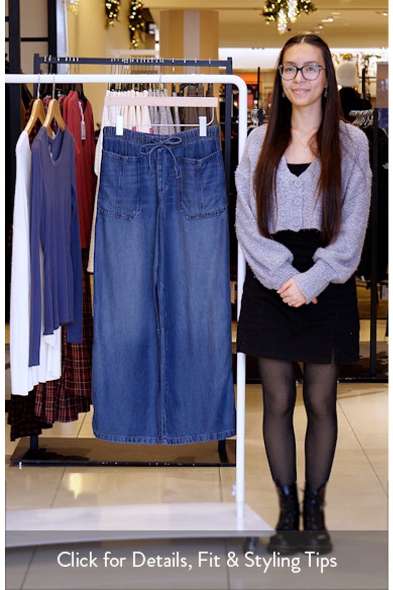 Denim Drawstring Pants video