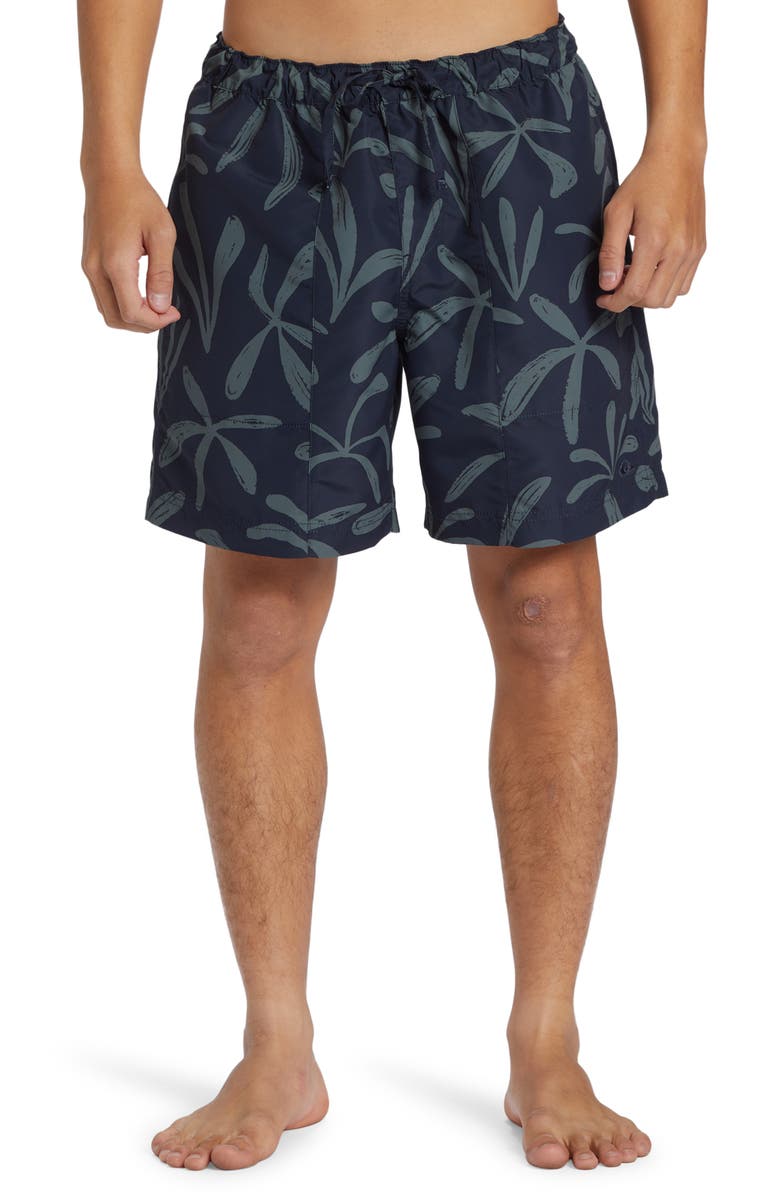 Quiksilver Everyday Mix Volley Swim Trunks, Main, color, Urnban Chic Prnt 4