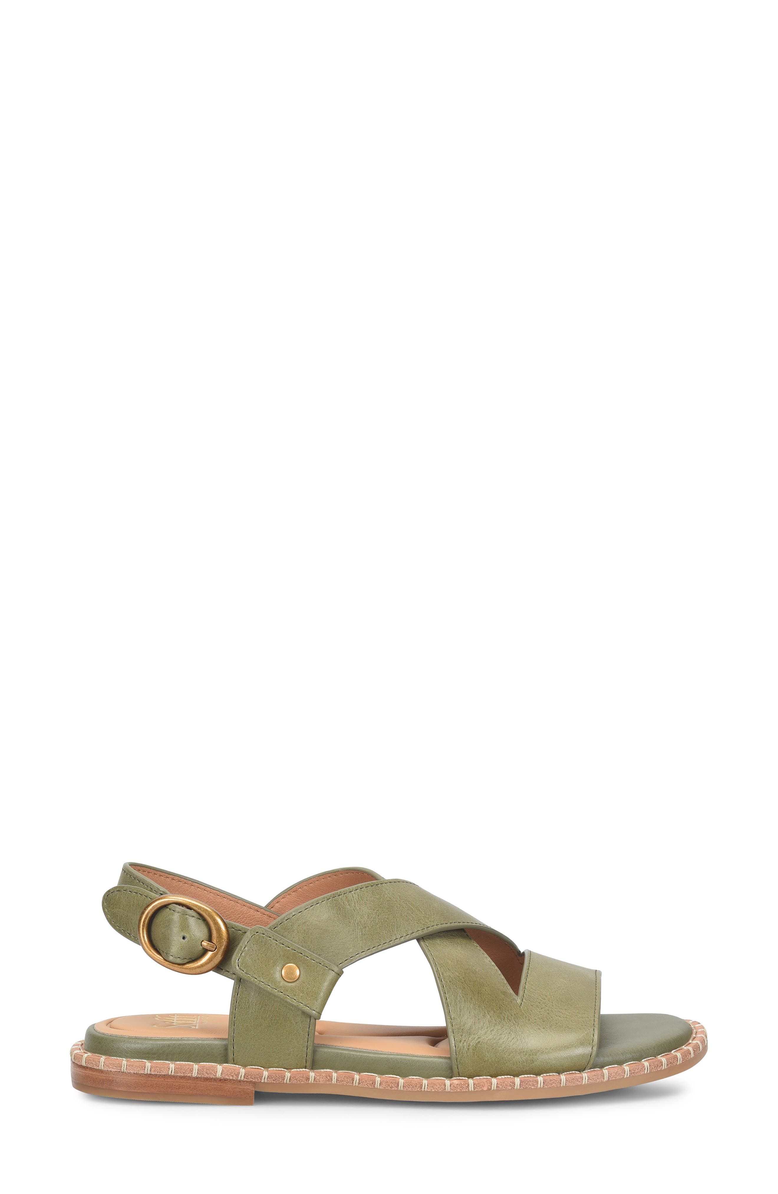Söfft Nadia Slingback Sandal, Alternate, color, Hedge Green