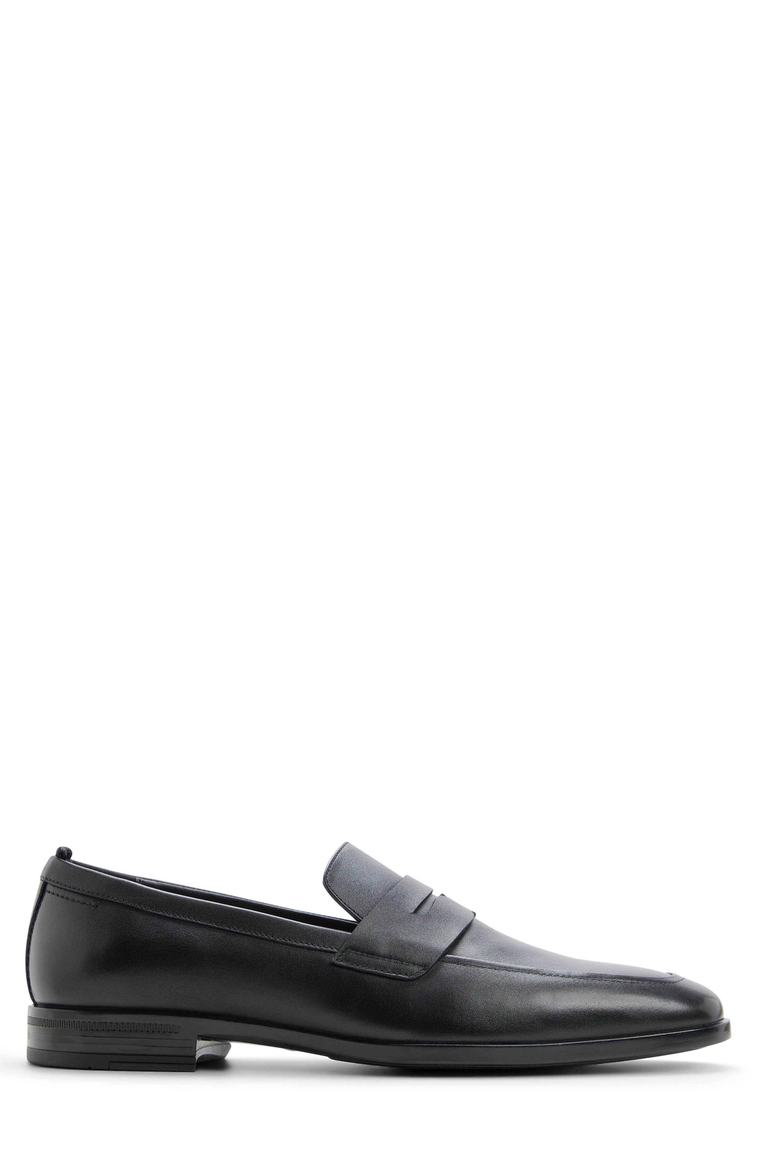 Ted Baker Carlton Penny Loafer, Alternate, color, Black