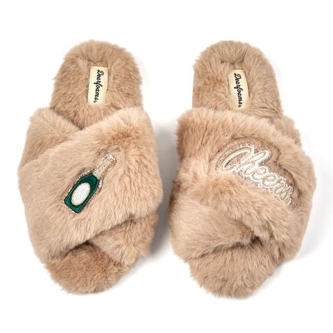 Fur Slide Slippers