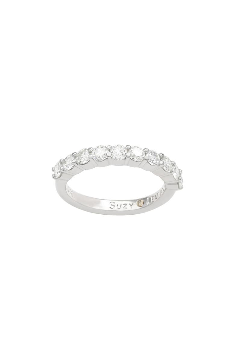 SUZY LEVIAN 14K Gold Diamond Half Eternity Ring - 1.0ct., Alternate, color,