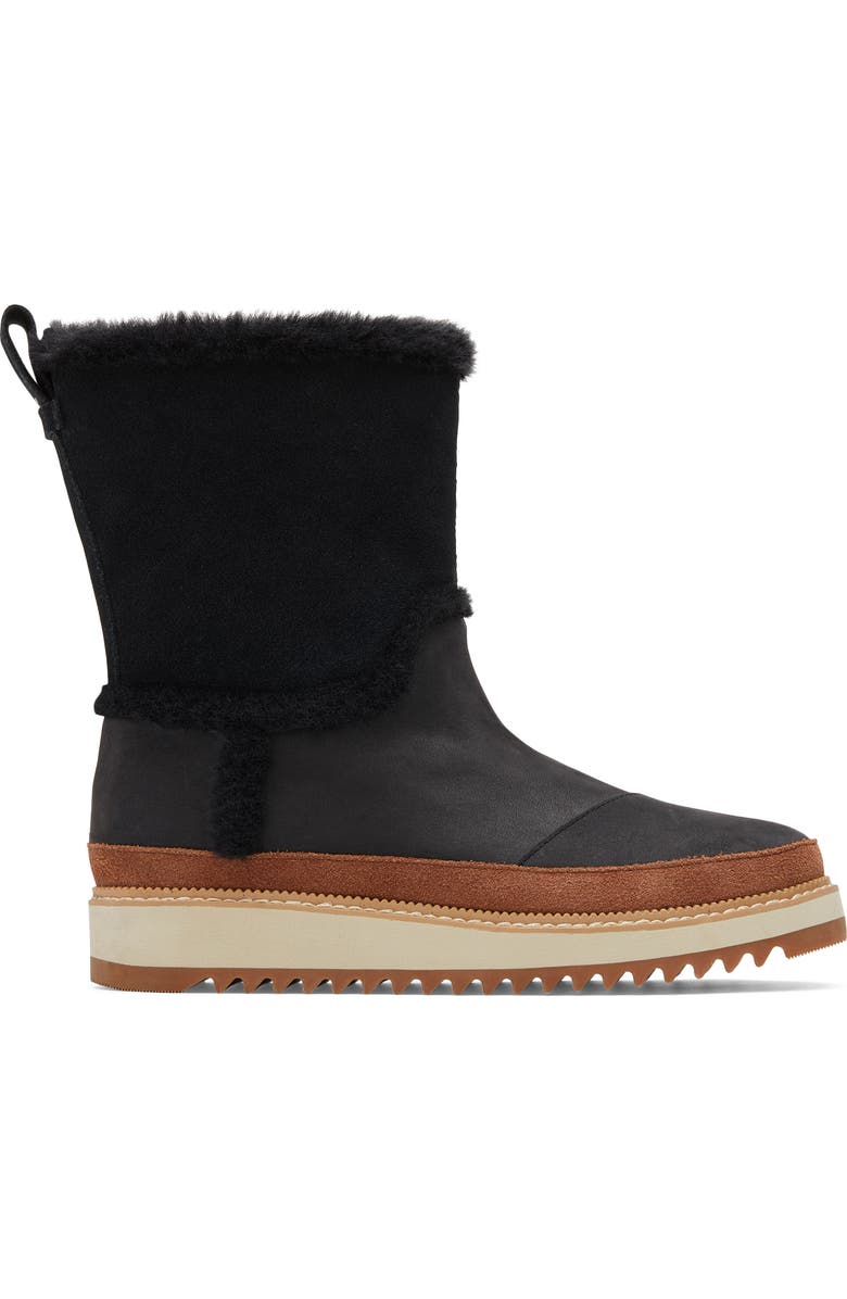 TOMS Faux Shearling Makenna Boot, Alternate, color,