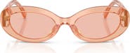 Dolce&Gabbana 53mm Oval Sunglasses