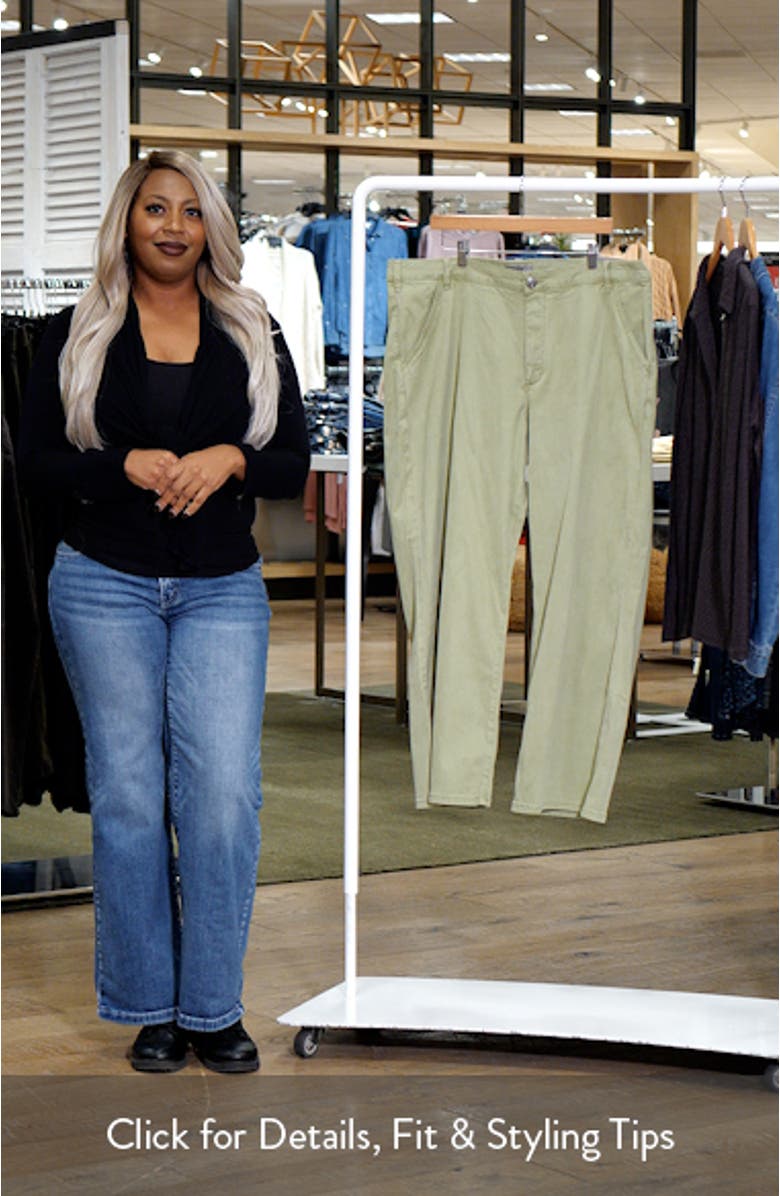 Meg High Waist Wide Leg Twill Pants, sales video thumbnail