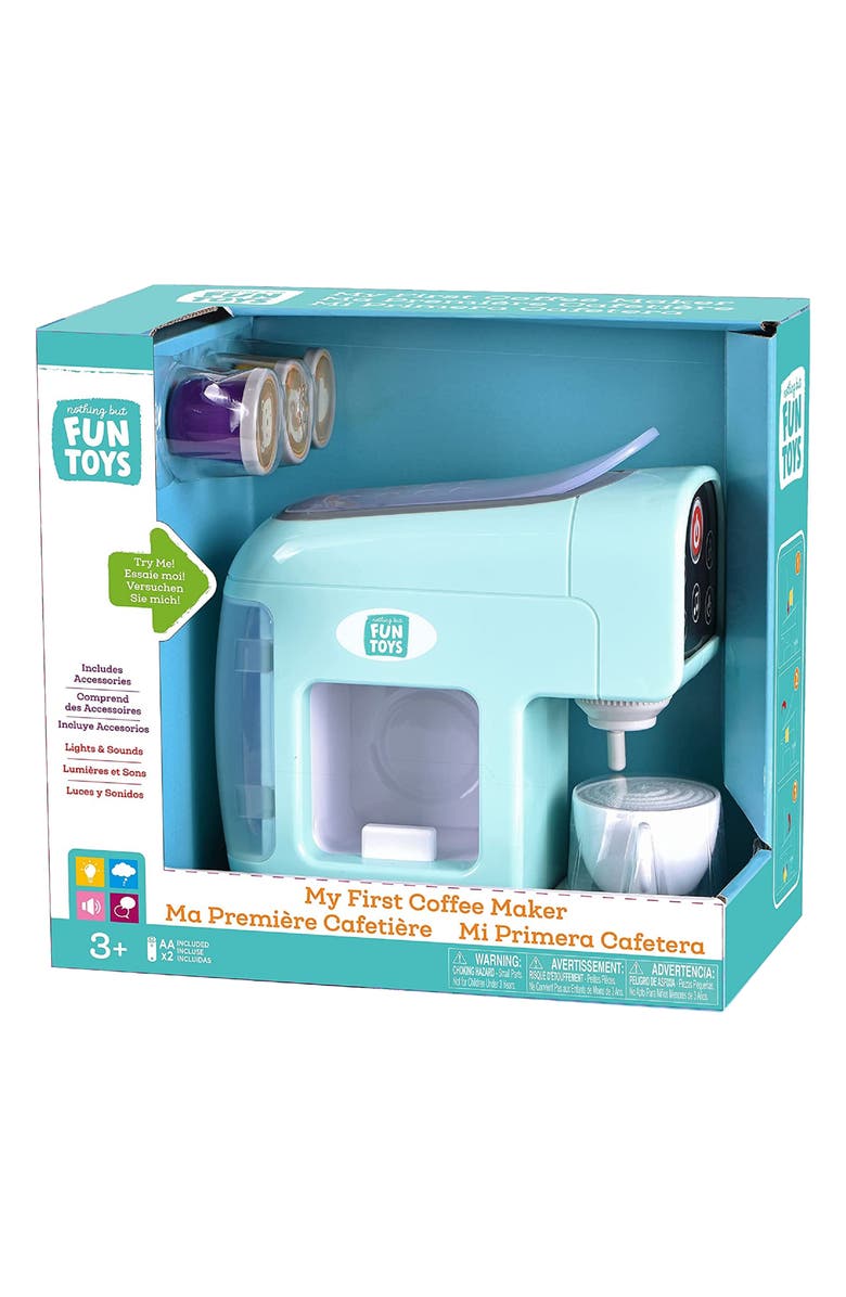 NOTHING BUT FUN My First Coffee Maker Playset, Main, color, 
