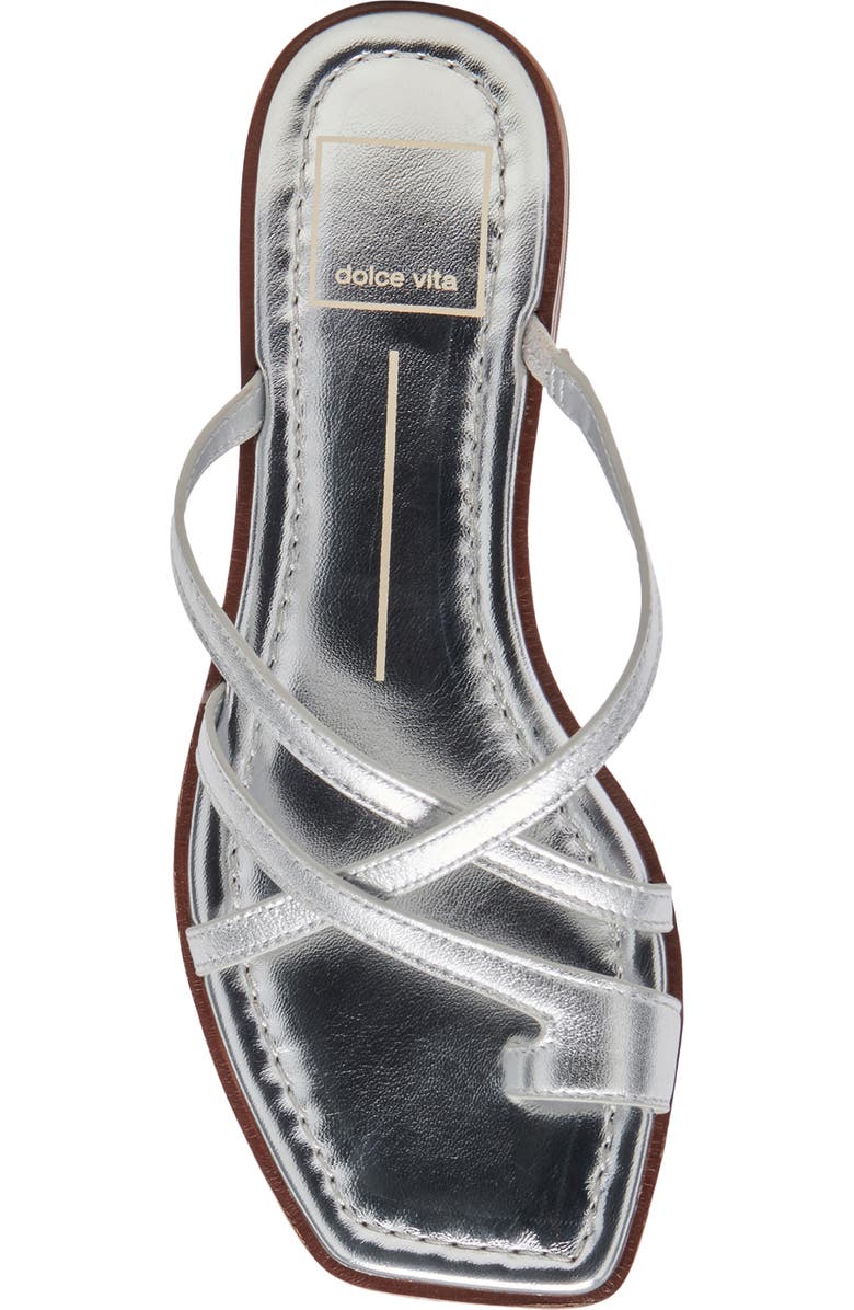 Dolce Vita Indigo Sandal, Alternate, color, Silver