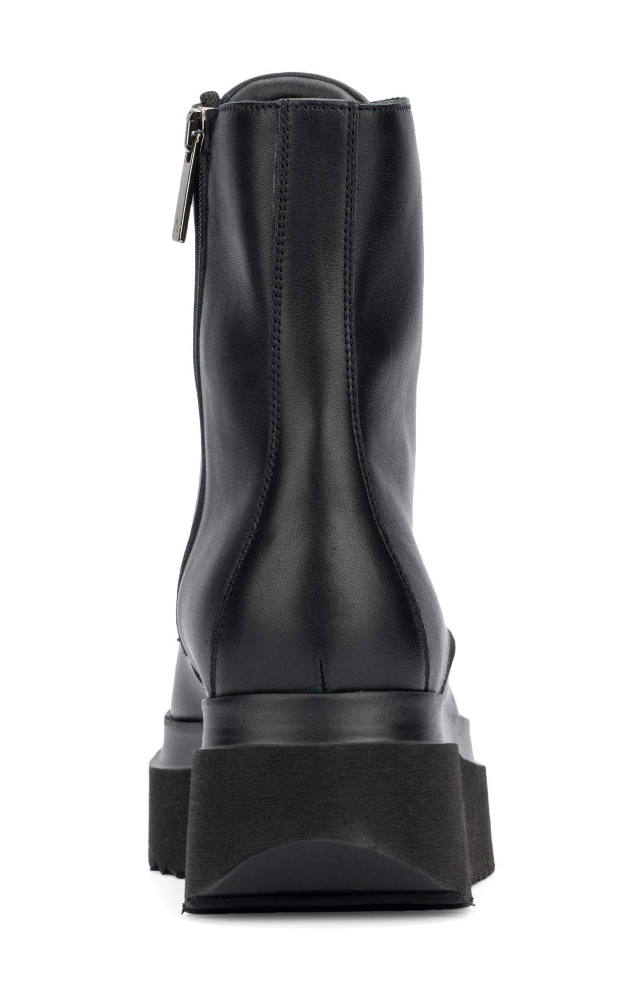 Aquatalia Ornella Weatherproof Wedge Combat Boot, Alternate, color, 