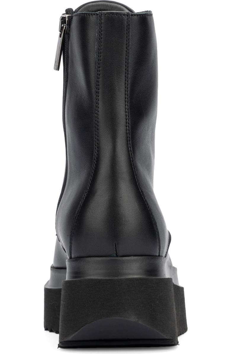 Aquatalia Ornella Weatherproof Wedge Combat Boot, Alternate, color,