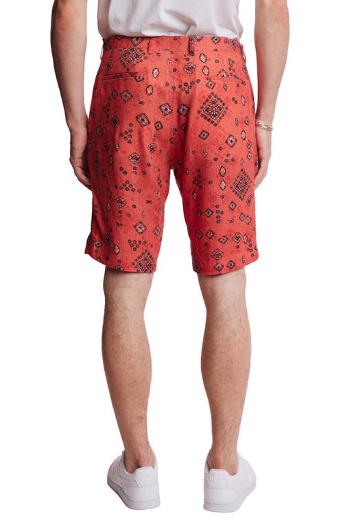 Paisley & Gray Felix Slim Fit Shorts In Pattern