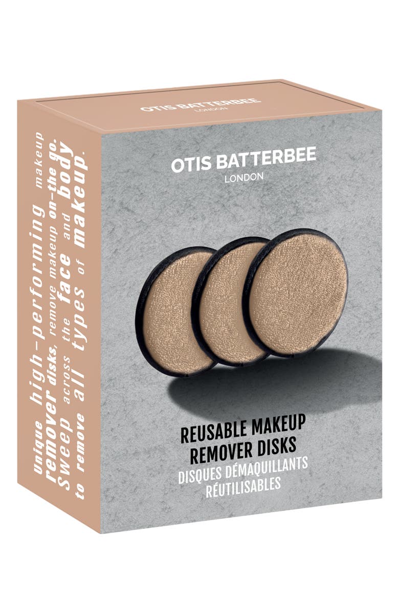 Otis Batterbee Set of 3 Makeup Remover Disks, Alternate, color, Beige