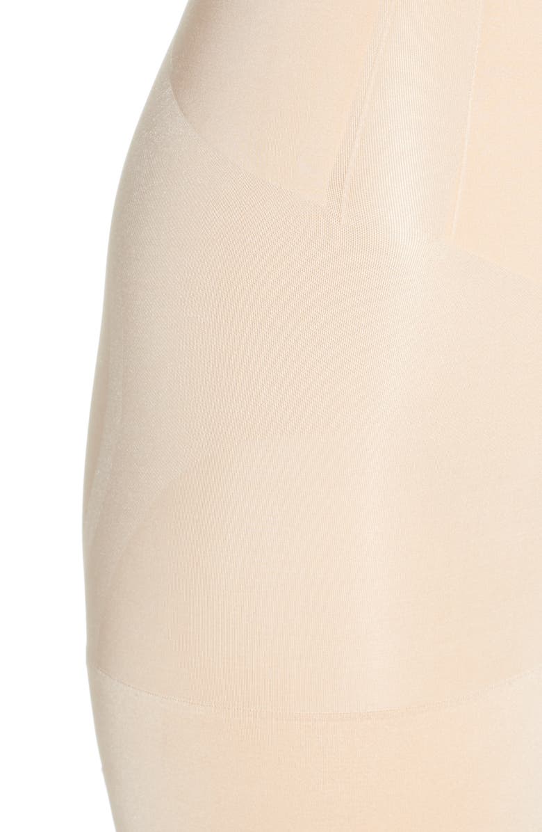 SPANX<sup>®</sup> SPANXsculpt<sup>™</sup> OnCore Open-Bust Mid-Thigh Bodysuit, Alternate, color, Soft Beige