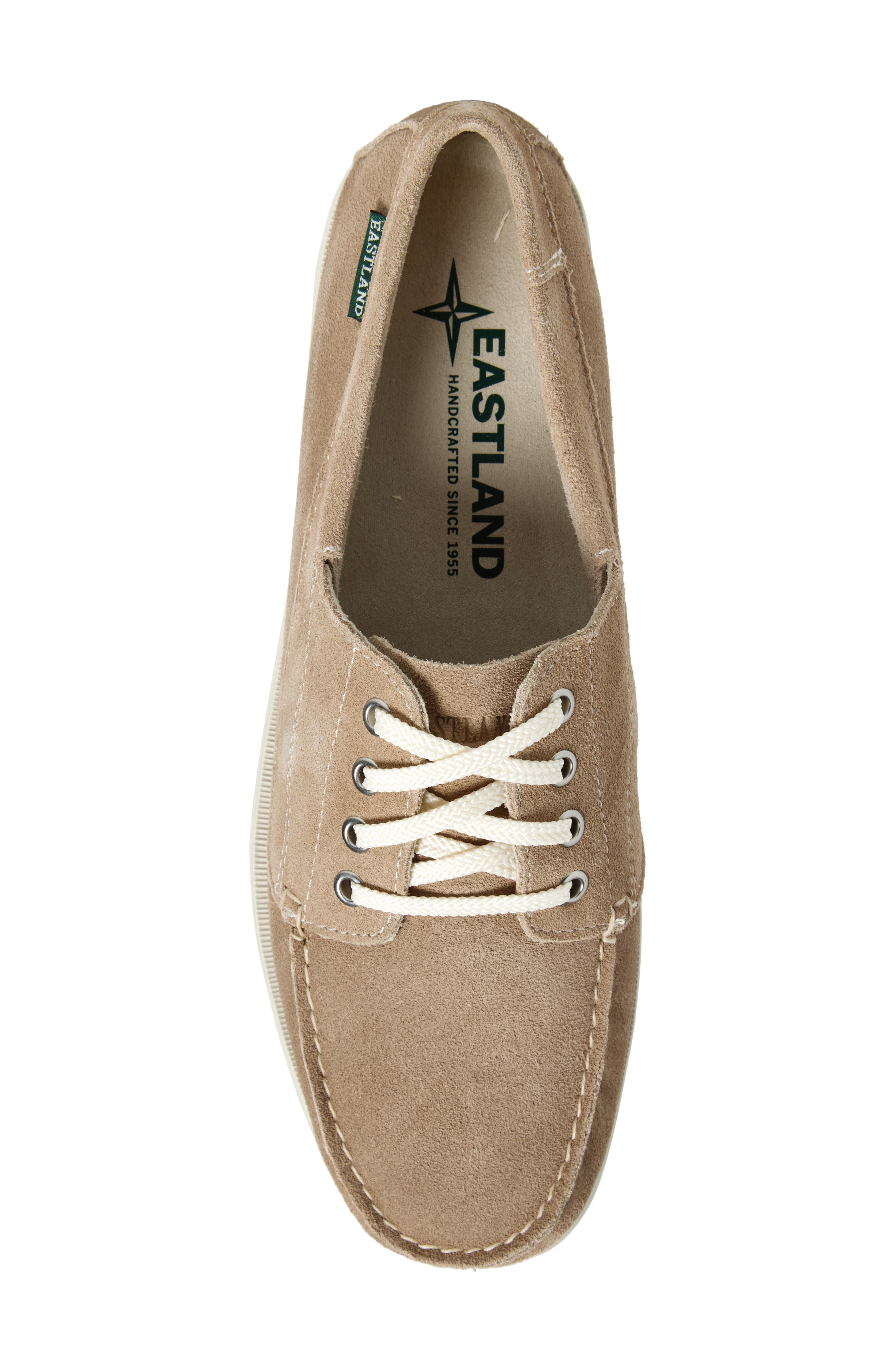 Eastland Falmouth Camp Derby, Alternate, color, Sand Suede