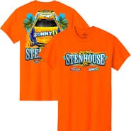 E2 APPAREL Men's Orange Ricky Stenhouse Jr. Sunny D Car T-Shirt
