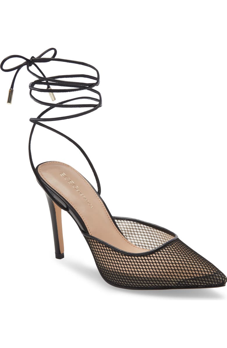 BCBGeneration Hendri Ankle Tie Pointed Toe Pump, Main, color,