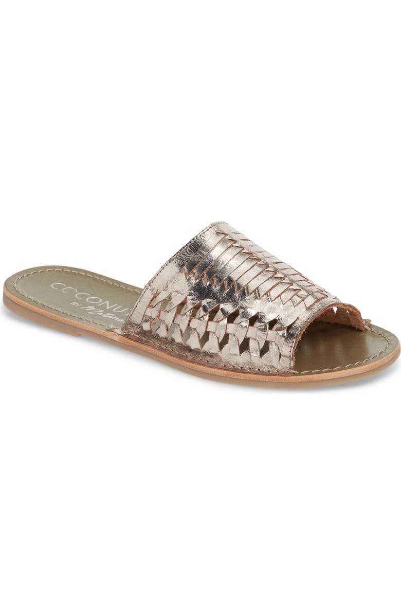 Matisse Coconuts by Matisse Mateo Slide Sandal, Main, color,