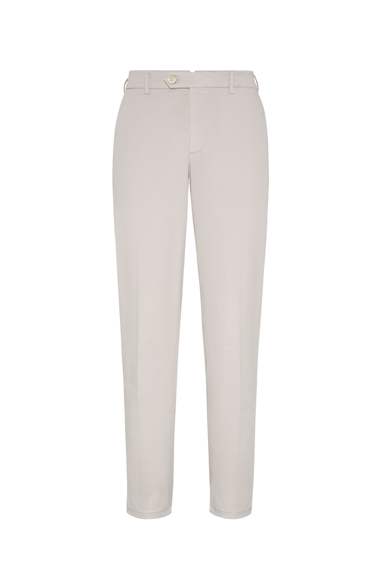 Brunello Cucinelli Gabardine garment dyed trousers, Main, color, 