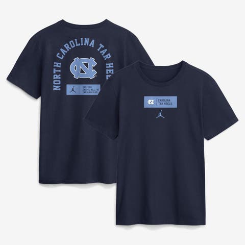 Men's Jordan Brand Navy North Carolina Tar Heels Primetime Crew T-Shirt