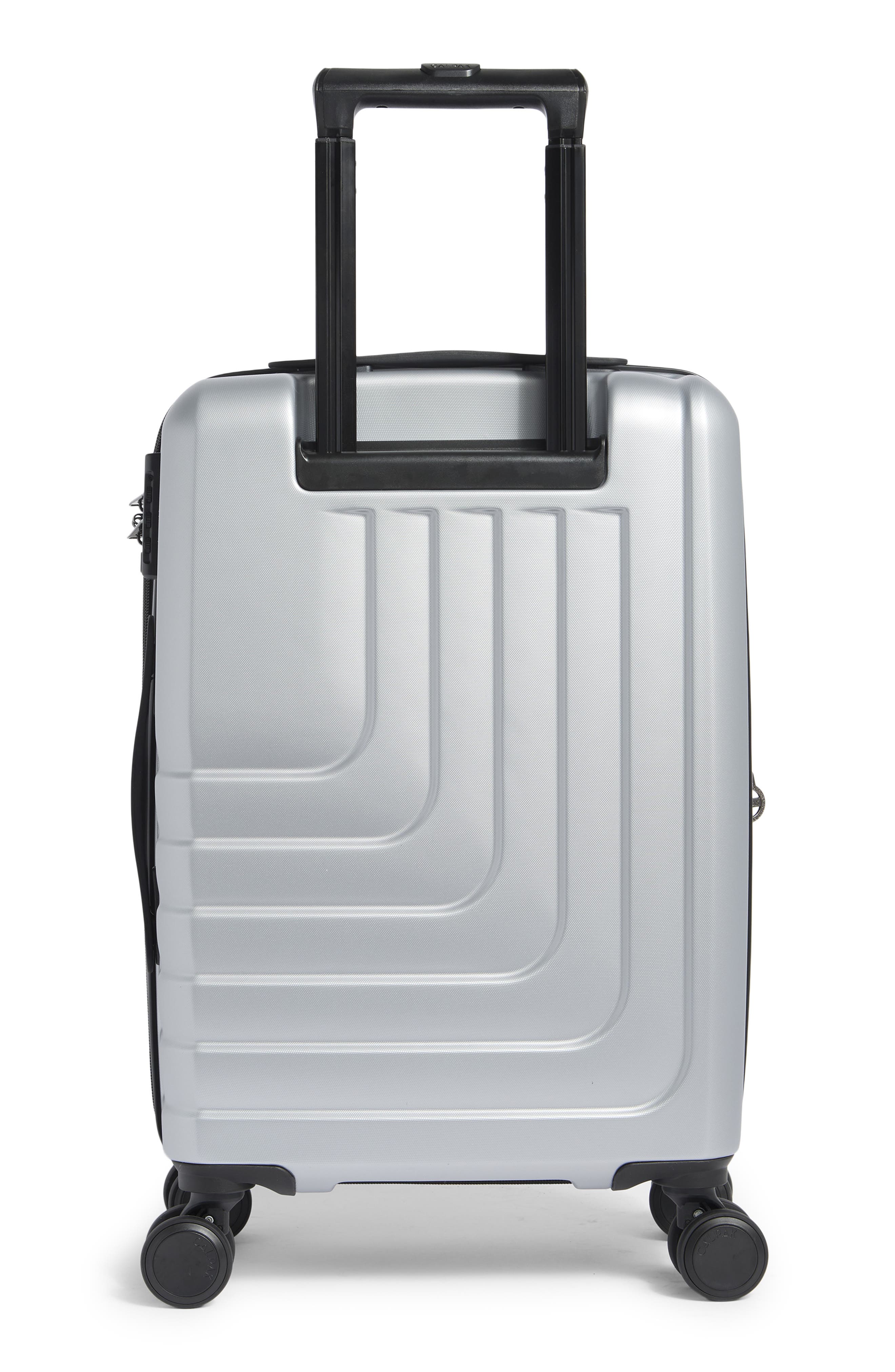 CALPAK Harper 20-Inch Carry-On Luggage, Alternate, color, Silver