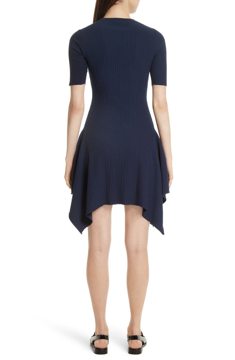 Opening Ceremony Delta Rib Knit Dress, Alternate, color, 