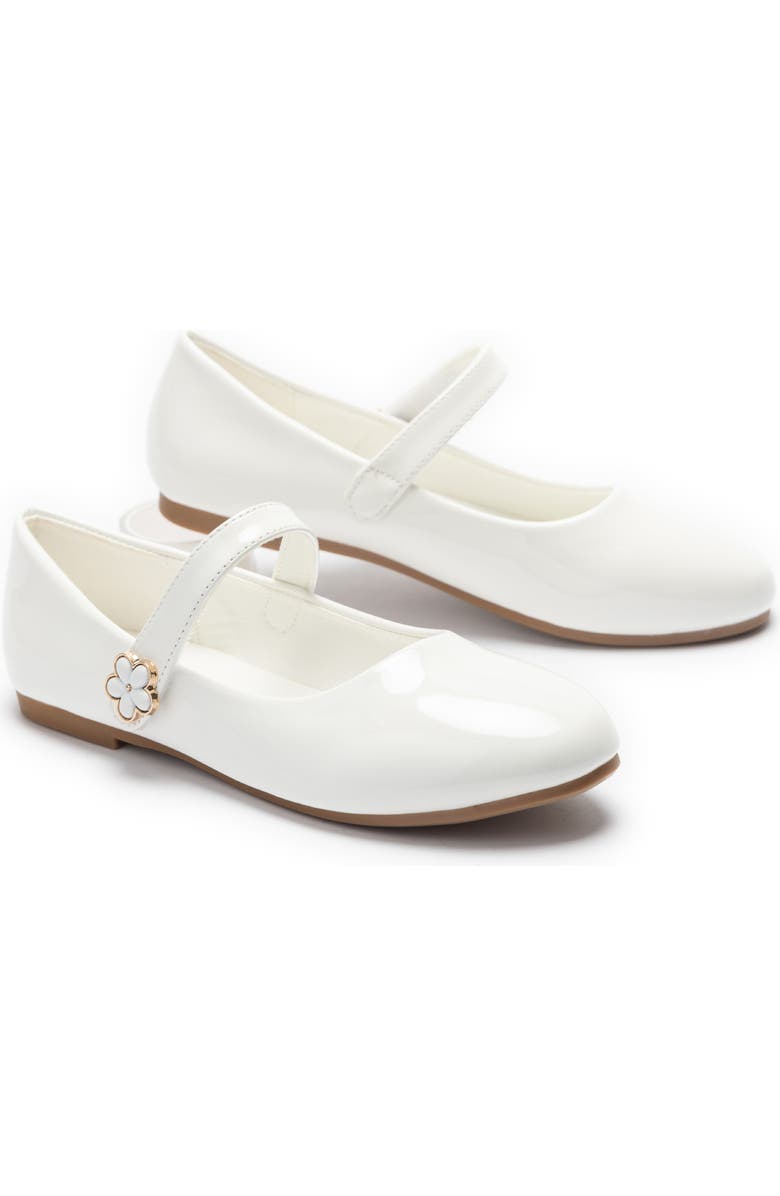 Tulleen Celestia Ballet Flats, Main, color, White