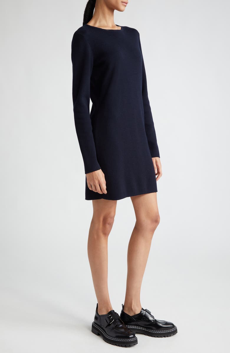 Max Mara Eridani Long Sleeve Wool Sweater Dress, Alternate, color,