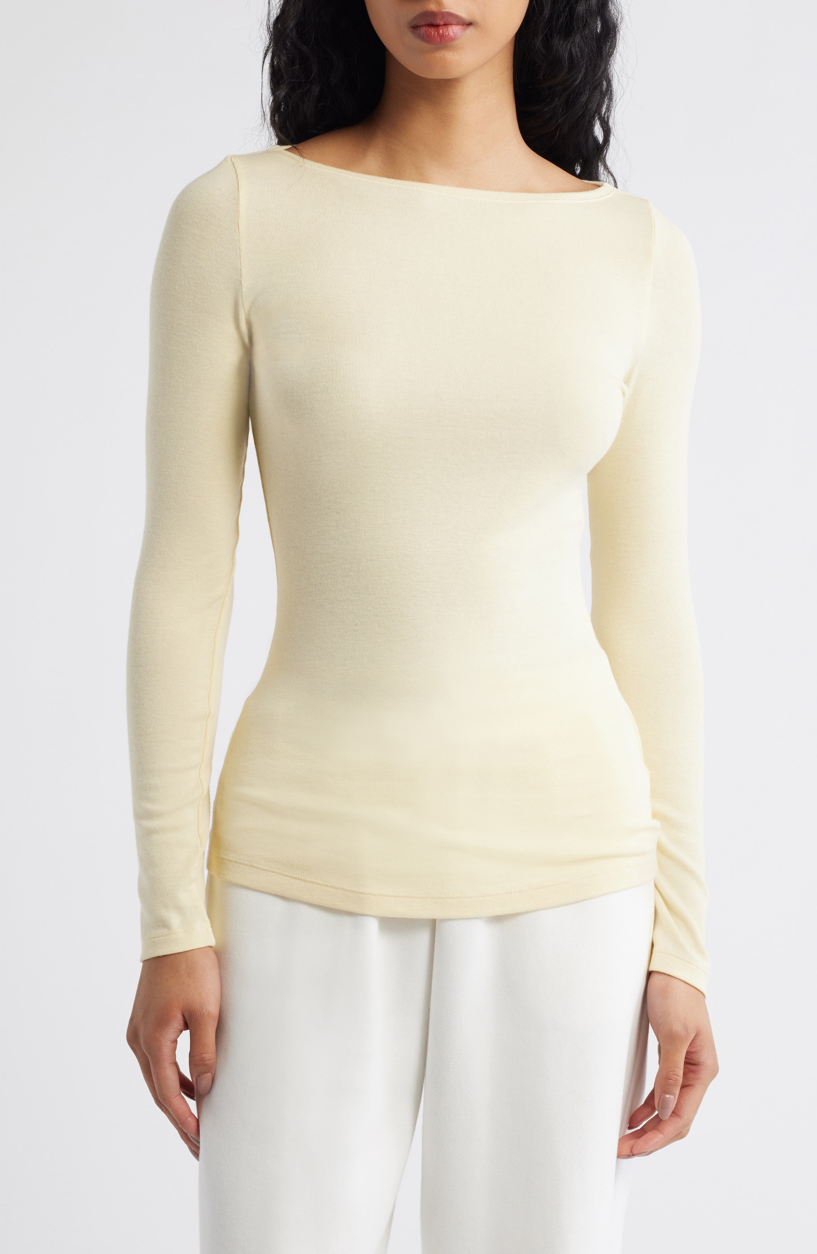 LANE BOAT NECK TOP - image 5