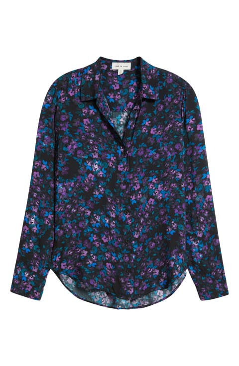 Floral Button-Up Shirt