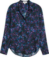 Cloth & Stone Floral Button-Up Shirt