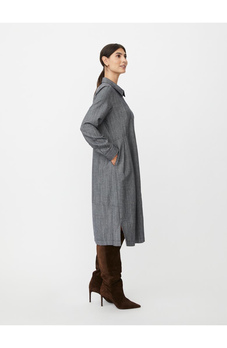 Masai Copenhagen Noveline Long Sleeve Shirt Dress, Alternate, color, Dark Denim